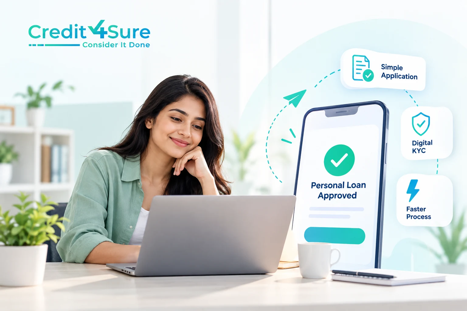 Personal loan apply online with simple application and digital KYC